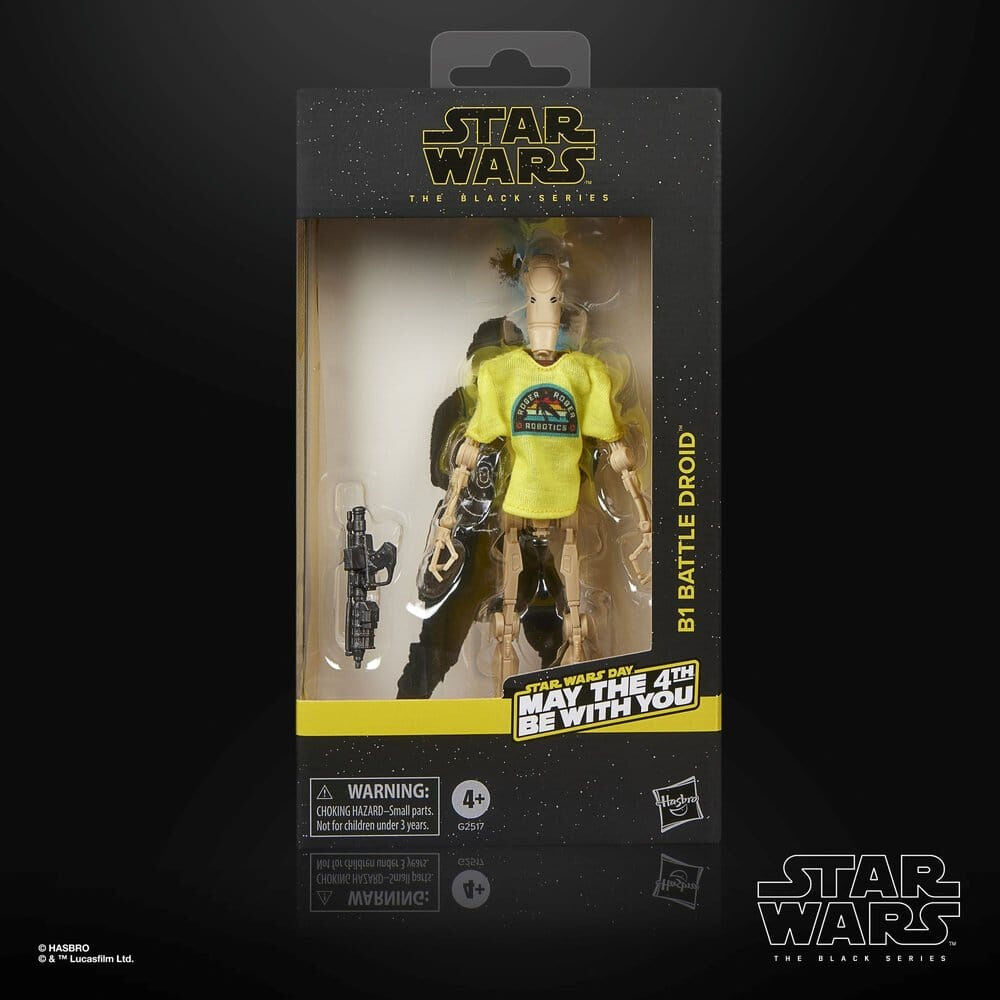 Star Wars Black Series Figura B1 Battle Droid May the 4th Be With You 15 cm