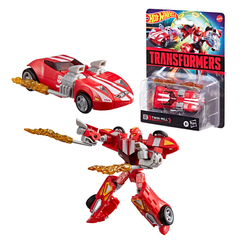 Transformers Collaborative Hot Wheels x Transformers Deluxe Class Figura Twin Mill 13 cm