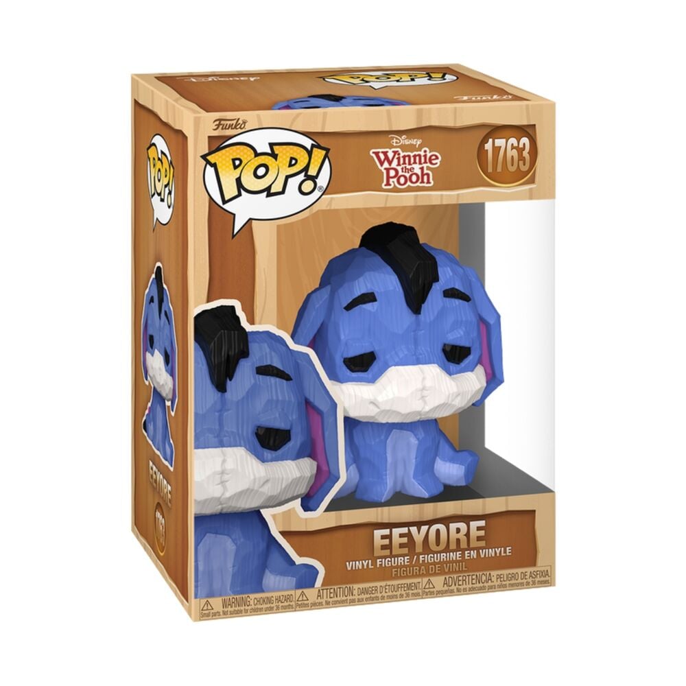 Winnie the Pooh POP! Animation Vinyl Figura Eeyore (Whittled) 9 cm