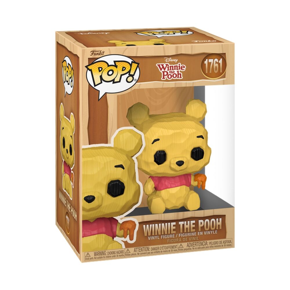 Winnie the Pooh POP! Animation Vinyl Figura Pooh (Whittled) 9 cm
