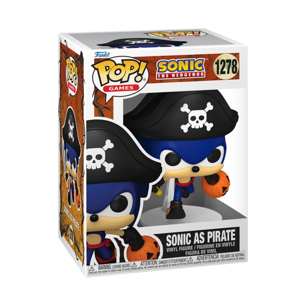 Sonic the Hedgehog Figura POP! Games Vinyl Pirate Sonic 9 cm
