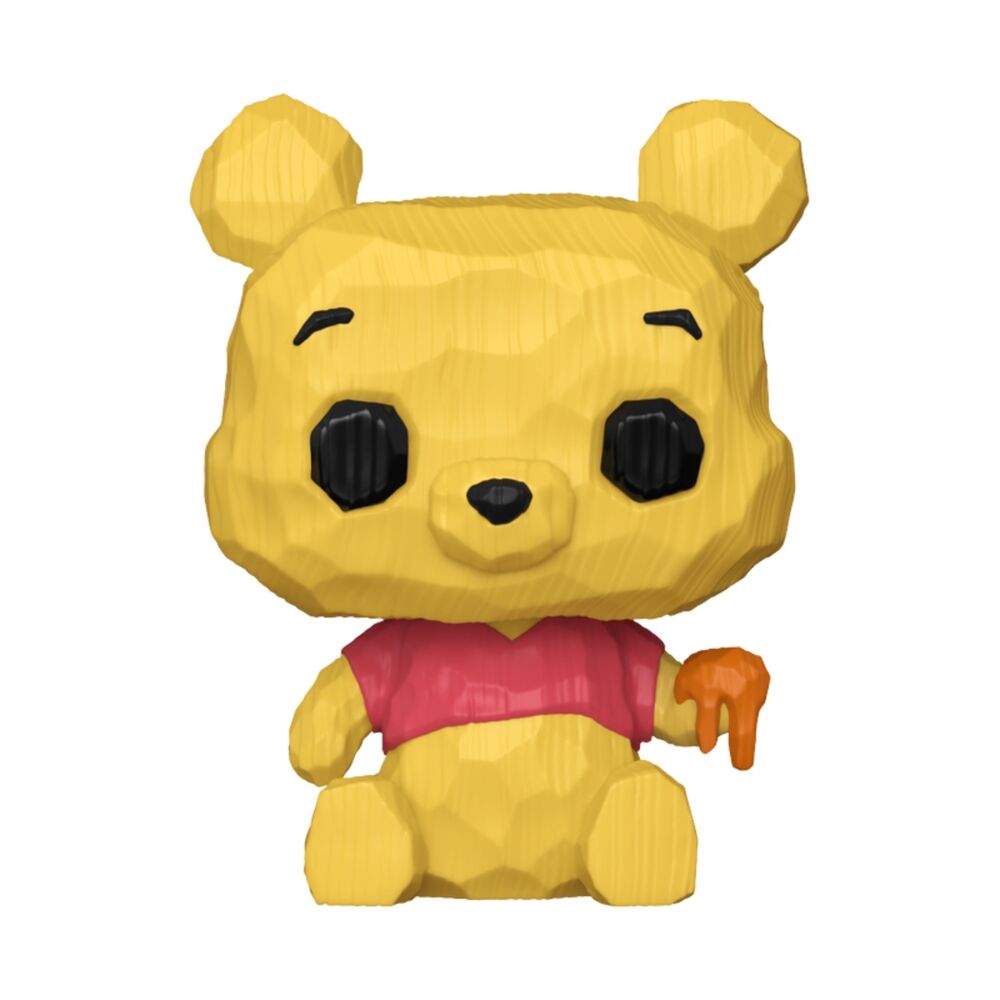 Winnie the Pooh POP! Animation Vinyl Figura Pooh (Whittled) 9 cm
