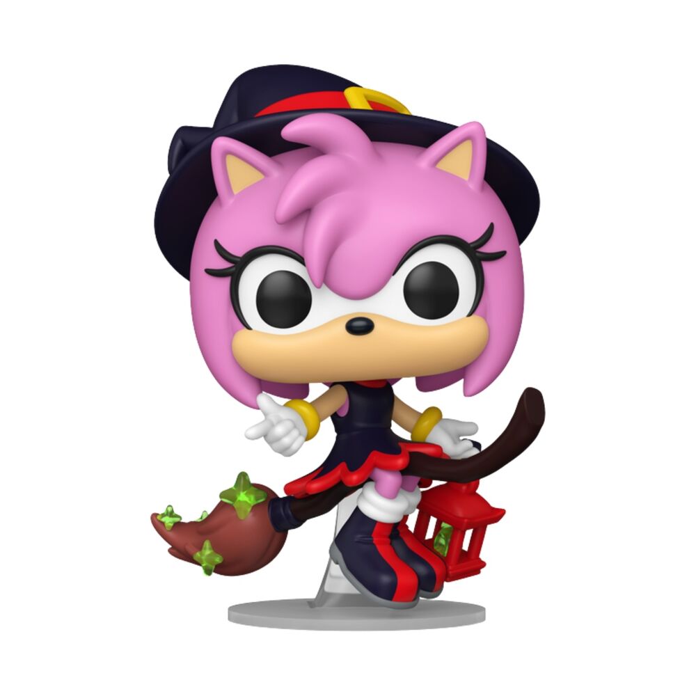 Sonic the Hedgehog Figura POP! Games Vinyl Amy on Broom 9 cm