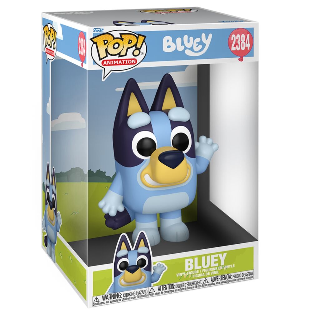 Figura POP Jumbo Bluey - Bluey 25cm Frikytopia