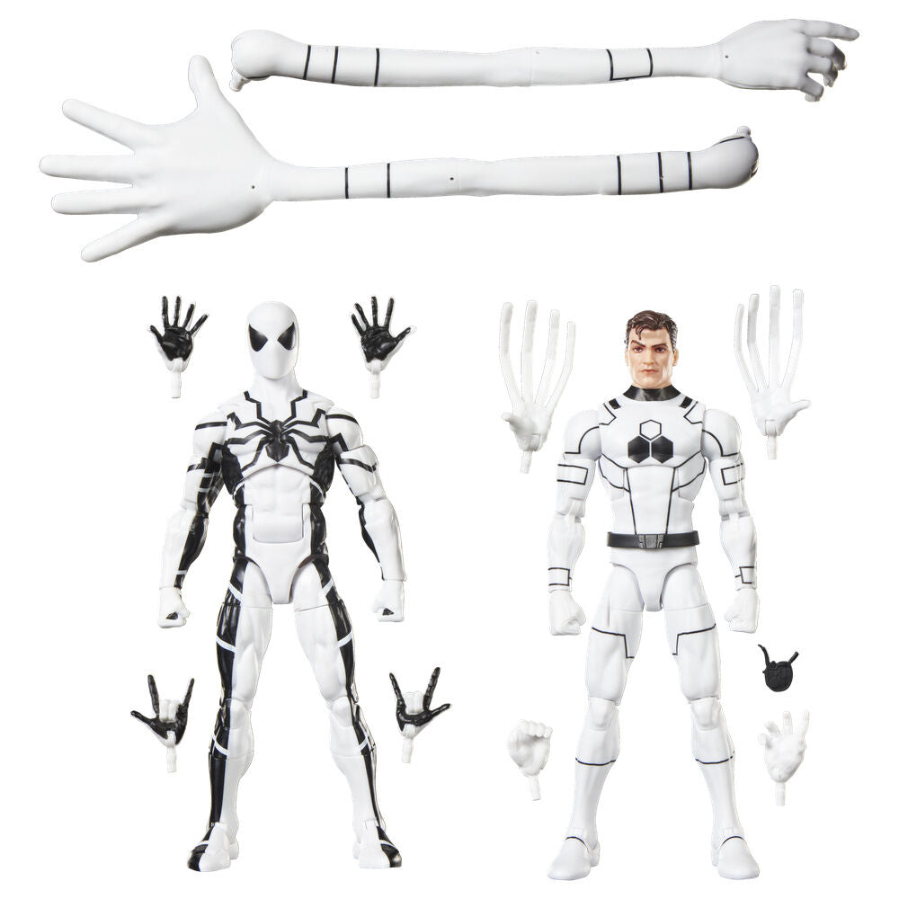 MARVEL LEGENDS FUTURE FOUNDATION MISTER FANTASTIC AND SPIDER-MAN ACTION Figuras