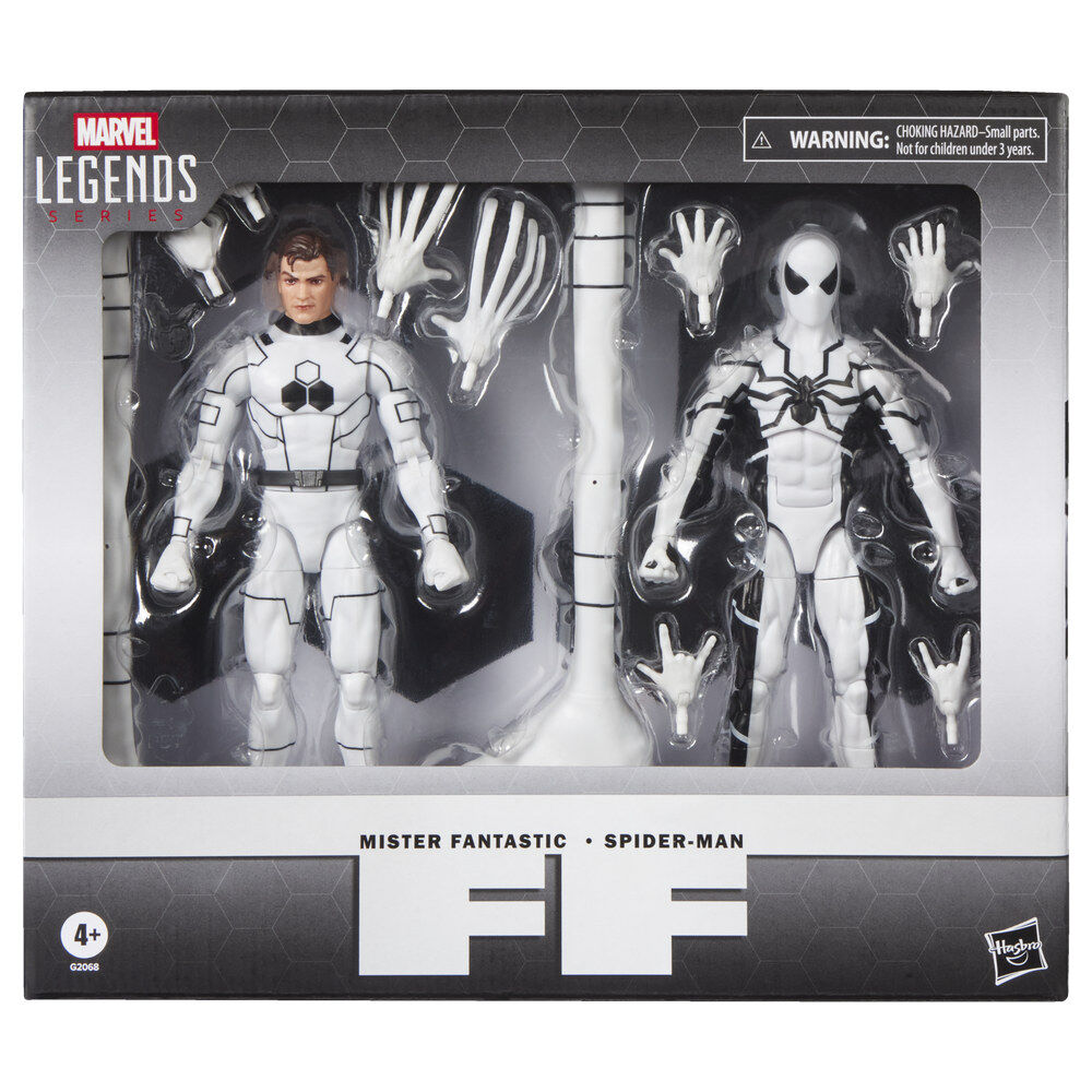 MARVEL LEGENDS FUTURE FOUNDATION MISTER FANTASTIC AND SPIDER-MAN ACTION Figuras