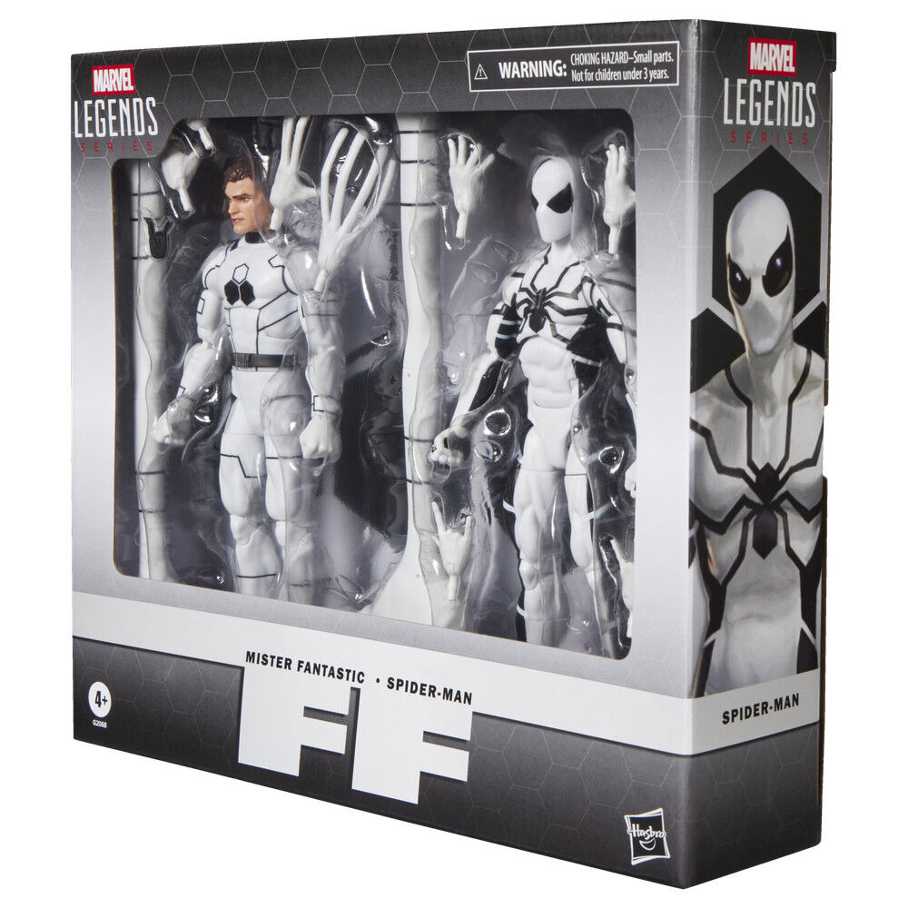 MARVEL LEGENDS FUTURE FOUNDATION MISTER FANTASTIC AND SPIDER-MAN ACTION Figuras