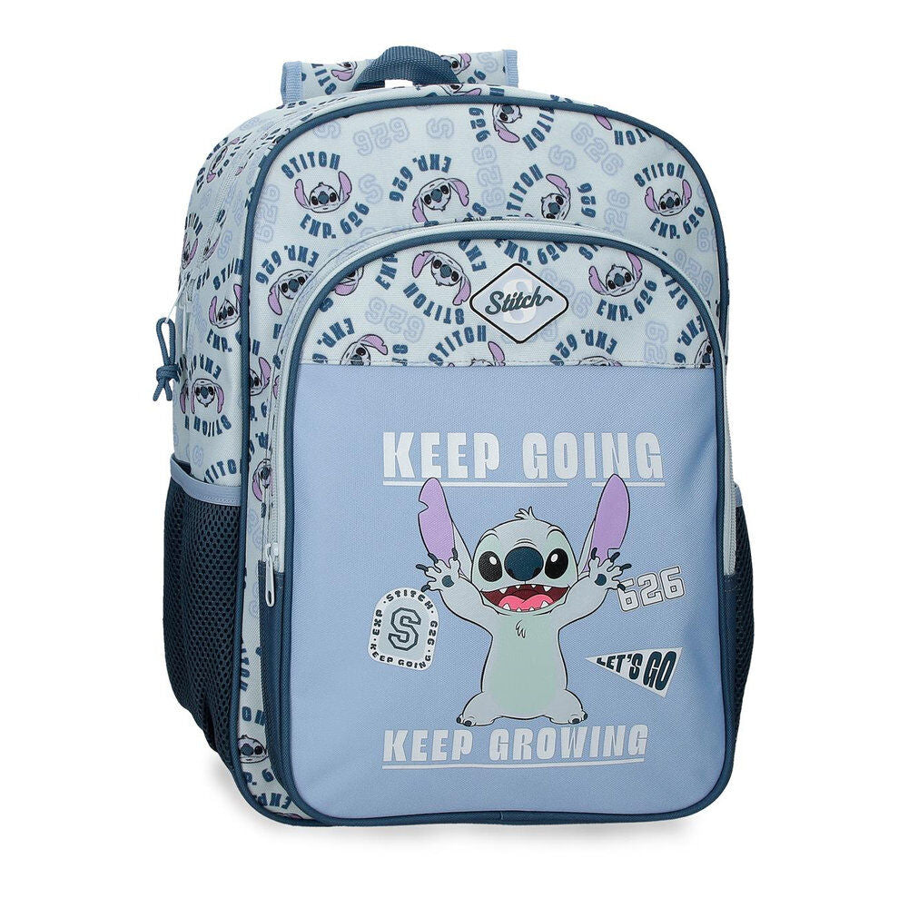 Mochila Keep Going Stitch Disney 40cm adaptable Frikytopia
