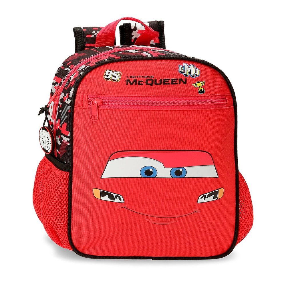 Mochila Mcqueen Cars Disney 28cm adaptable Frikytopia