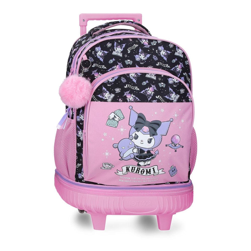 Trolley compact Telling Kuromi Hello Kitty extraible 43cm Frikytopia