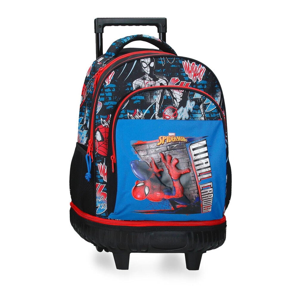 Trolley compact Wall Crawler Spiderman Marvel extraible 43cm Frikytopia