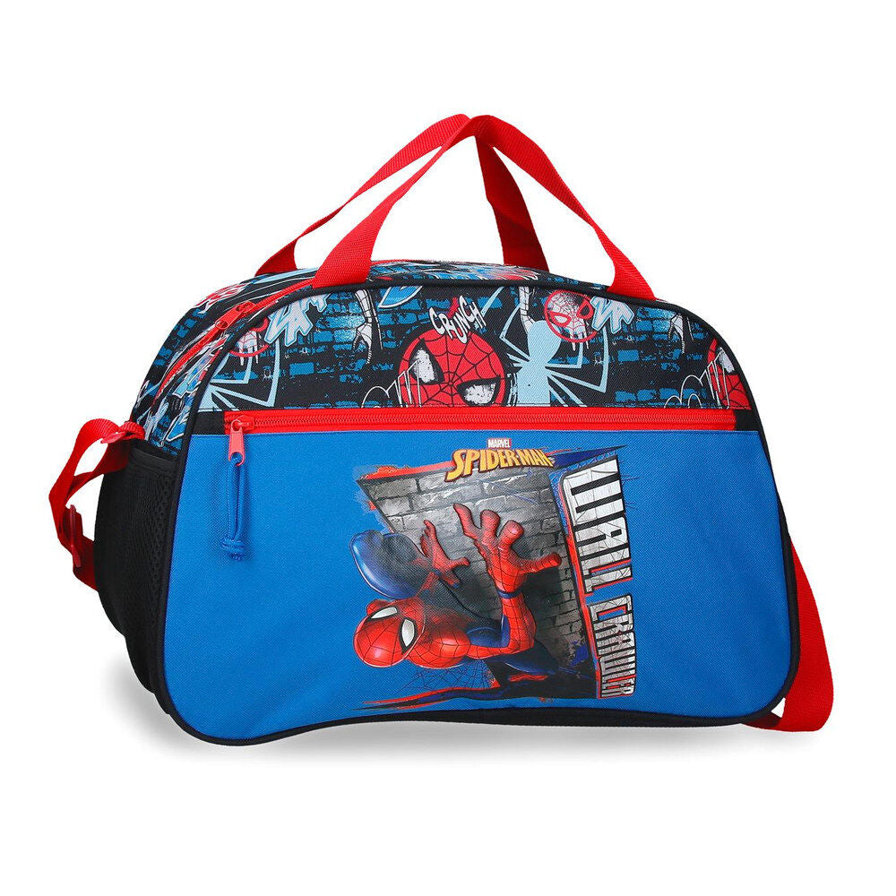 Bolsa de Viagem Wall Crawler Spiderman Marvel 40cm Frikytopia