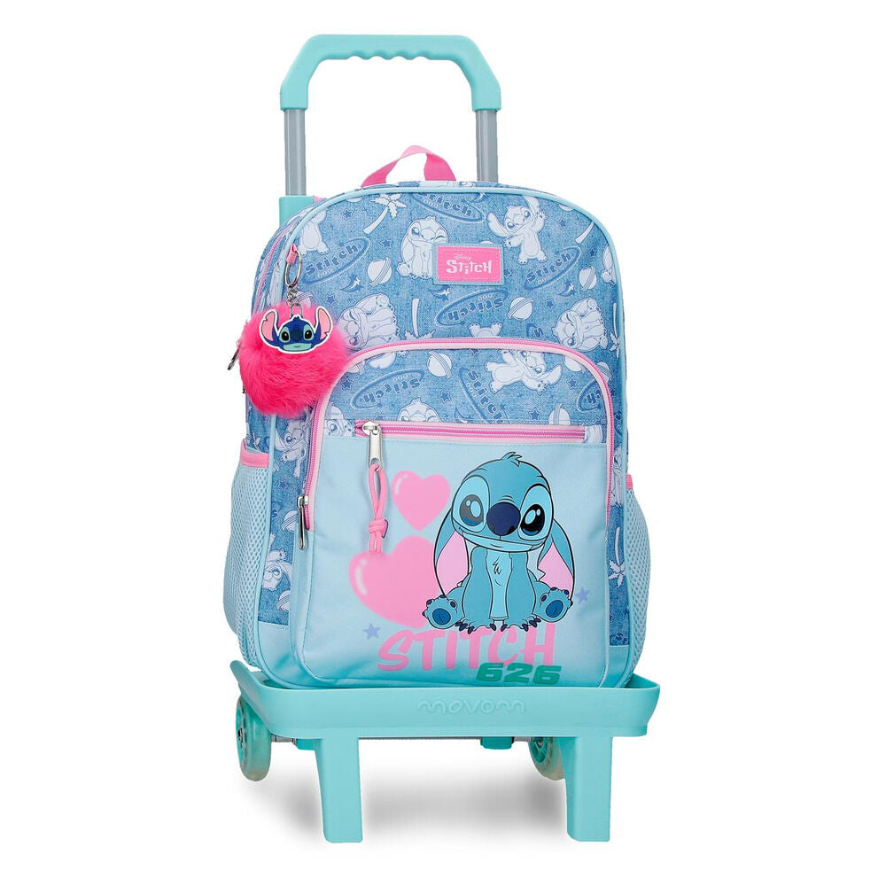 Trolley Hearts Stitch Disney 38cm Frikytopia
