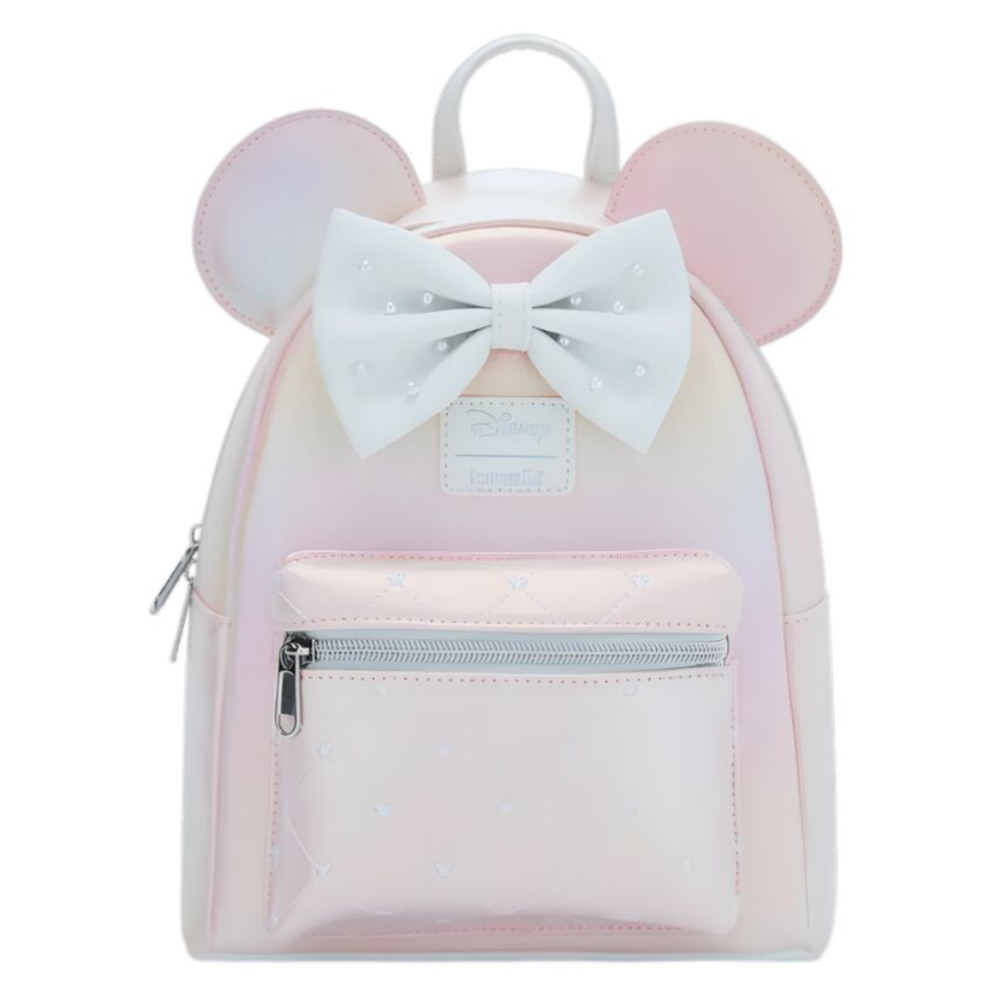 Mochila Pink Pearl Minnie Mouse Disney Loungefly 26cm Frikytopia