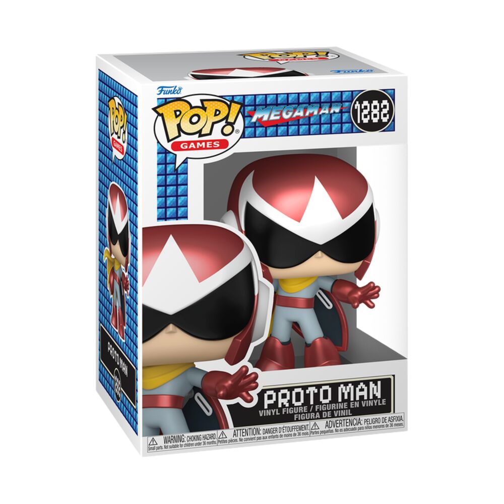 Mega Man Figura POP! Games Vinyl Proto Man 9 cm