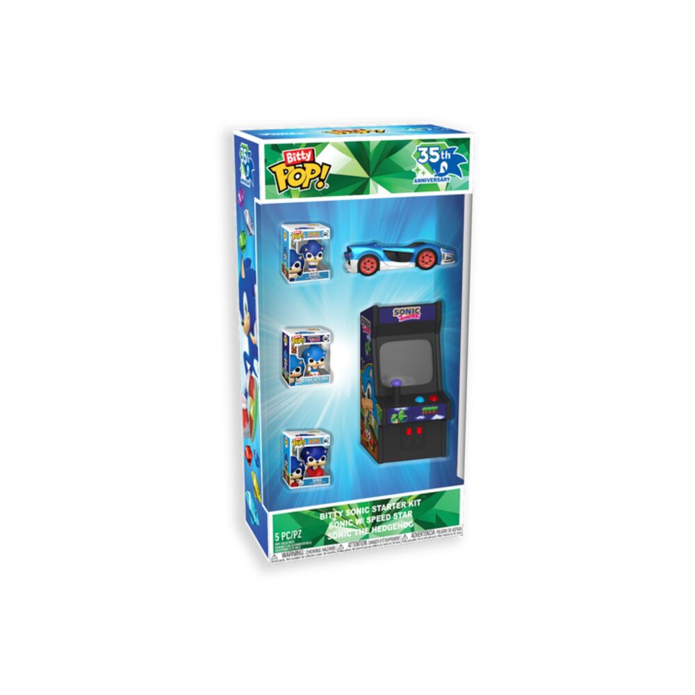 Sonic the Hedgehog Bitty POP! Pack de 6 Minifiguras Starter Pack