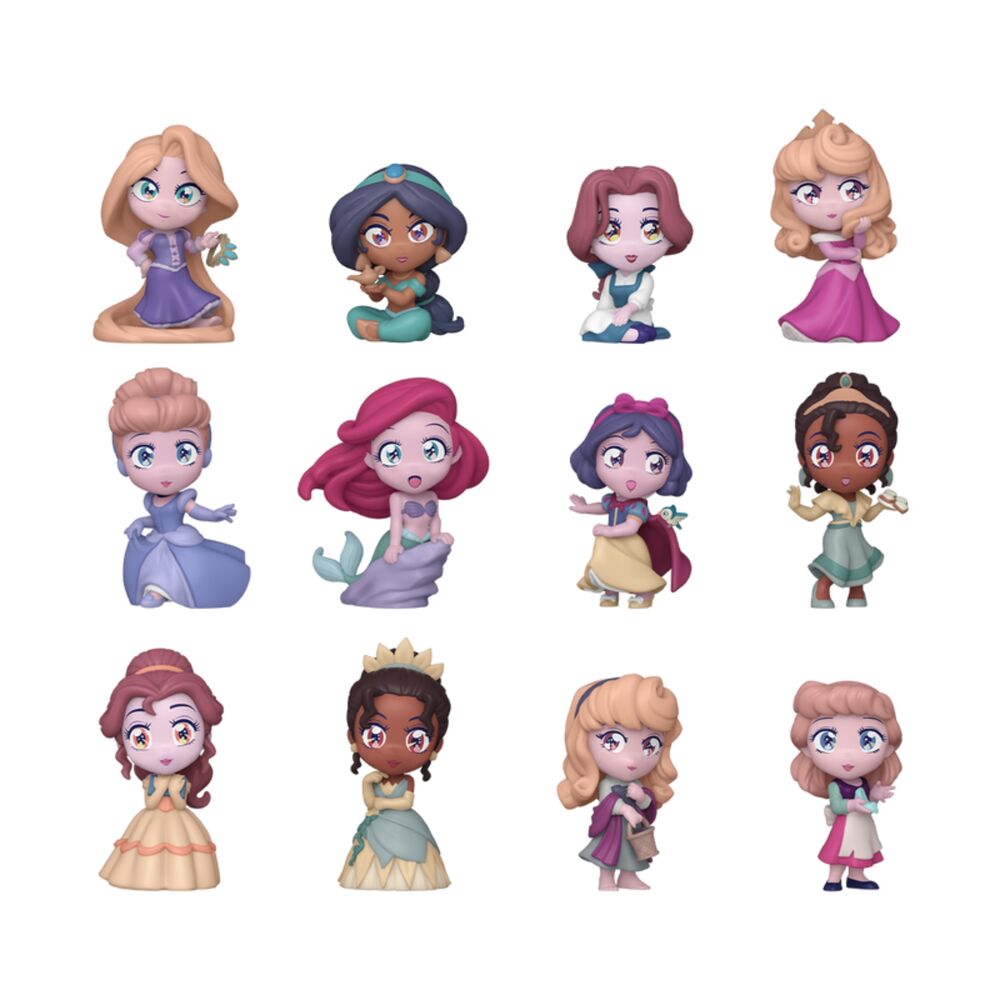 Disney Mystery Minis Minifiguras Princess Manga- 5 cm Expositor (12)