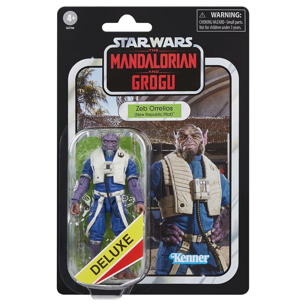Figura Deluxe Zeb Orrelios Kenner The Mandalorian And Grogu Star Wars 9.5cm