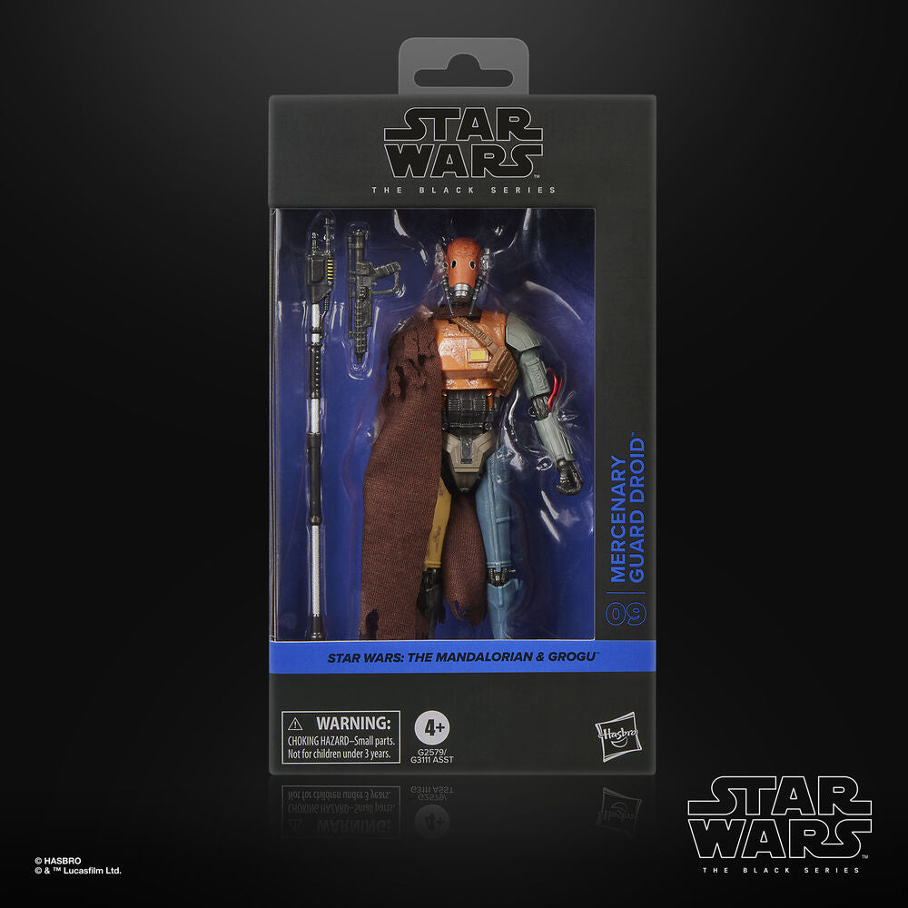 Star Wars: The Mandalorian & Grogu Black Series Figura Mercenary Guard Droid 15 cm
