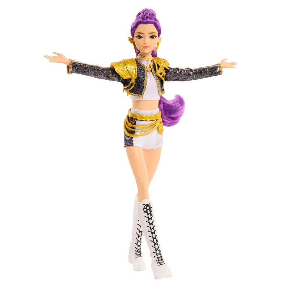 KPop Demon Hunters Muñeca Cantante Huntrix Rumi (Golden)