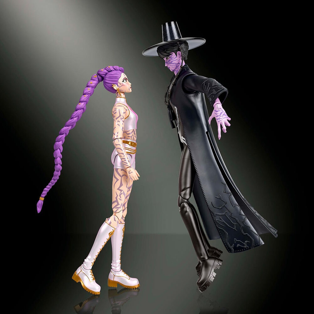 KPop Demon Hunters Pack de 2 Figuras Rumi & Jinu (Final Battle) 15 cm
