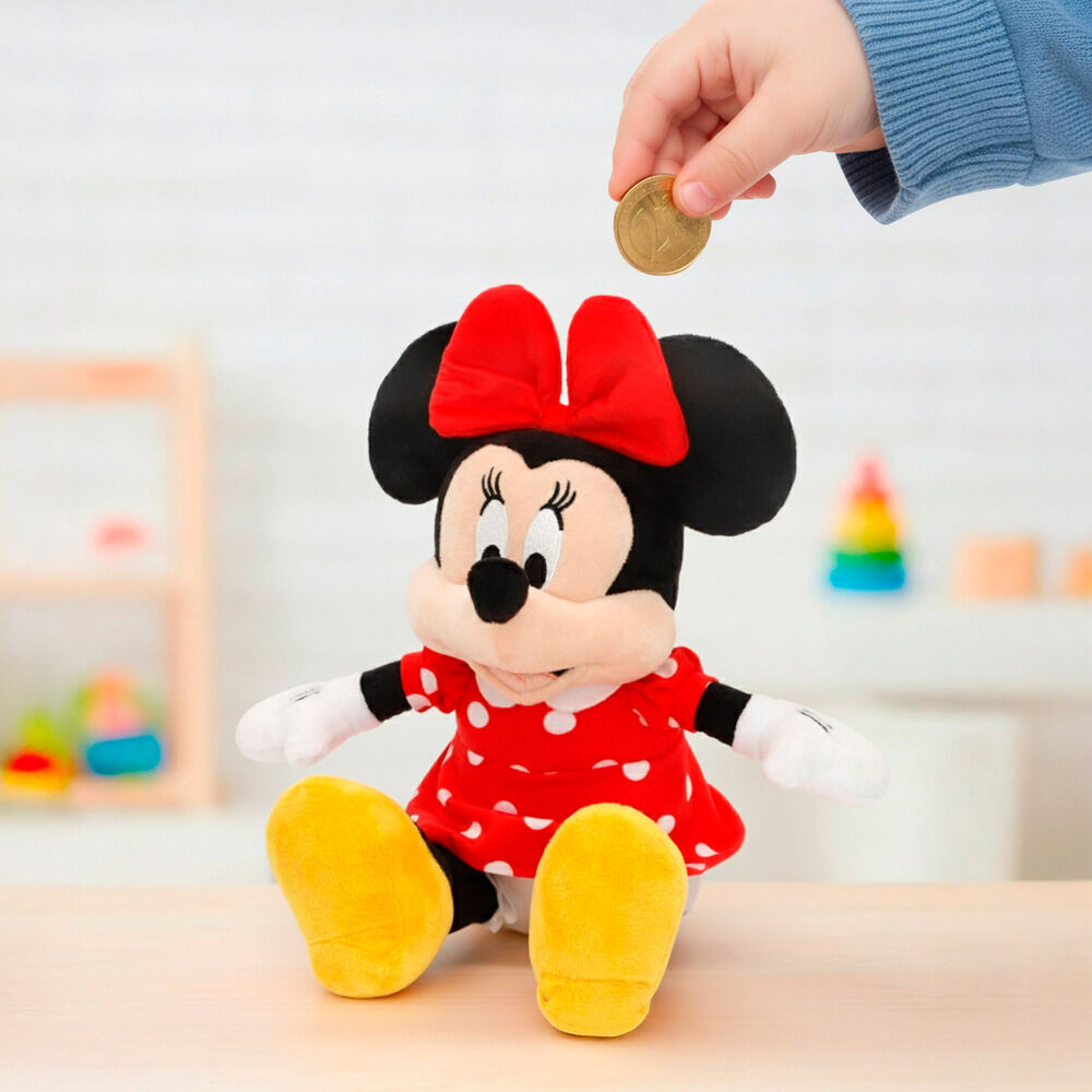 Mealheiro Peluche Minnie Disney 20cm