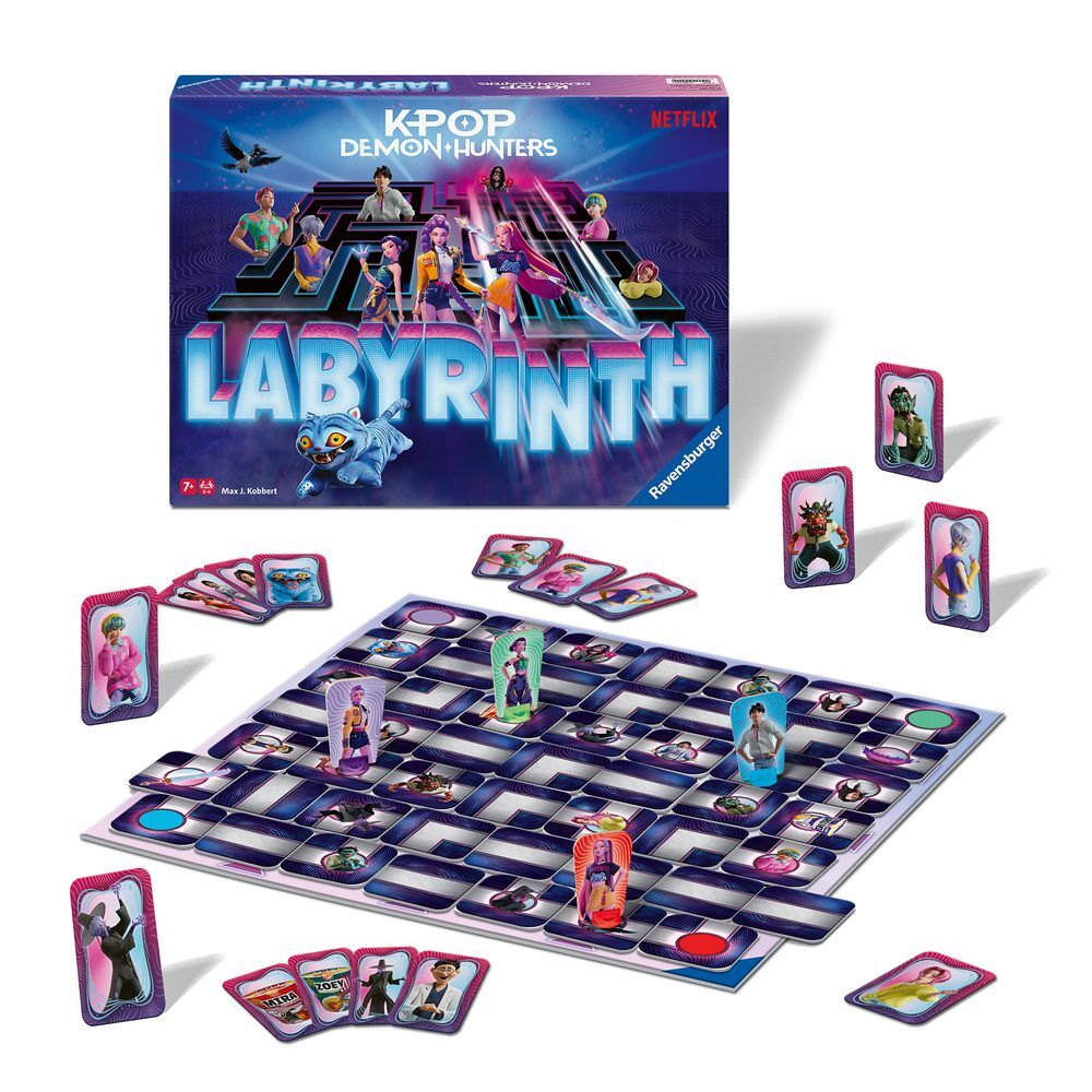 Juego de Mesa Labyrinth K-Pop Demon Hunters Frikytopia