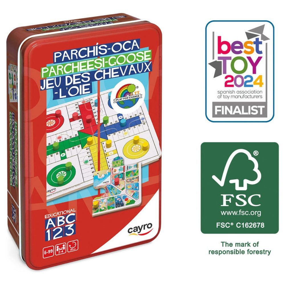 Juego Parchis & Oca viaje Frikytopia