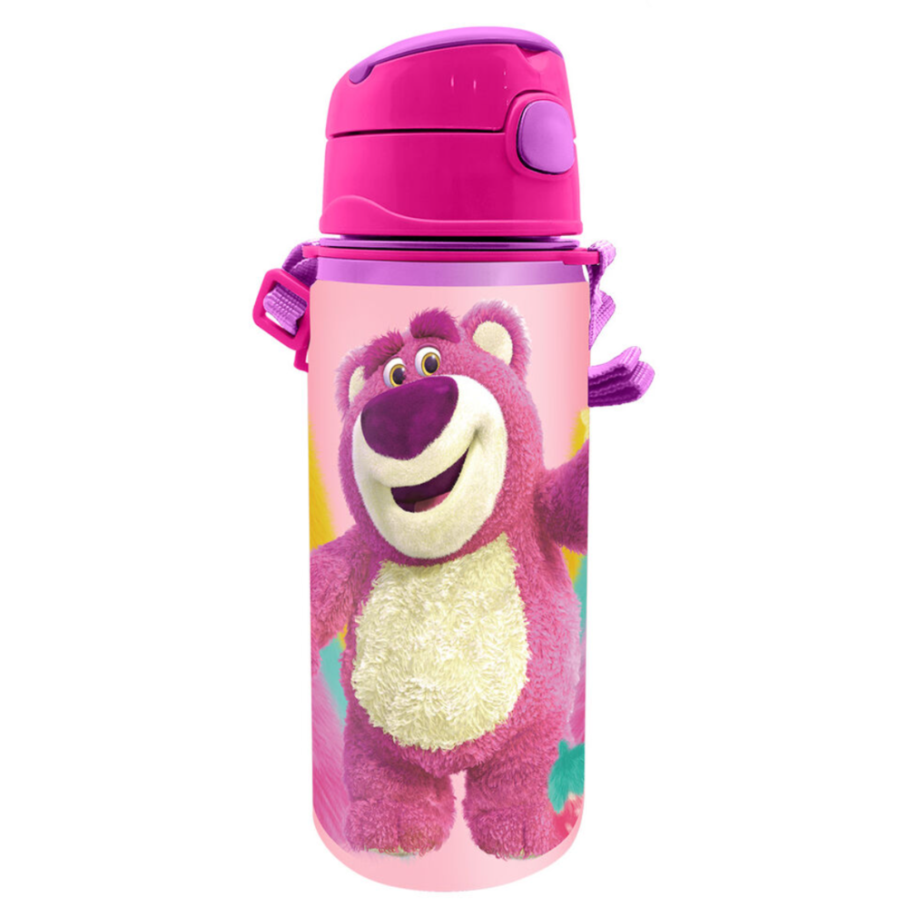 Cantimplora aluminio Lotso Toy Story Disney Pixar 600ml Frikytopia