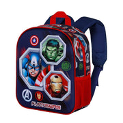 Mochila 3D Assemble Vengadores Avengers Marvel 31cm