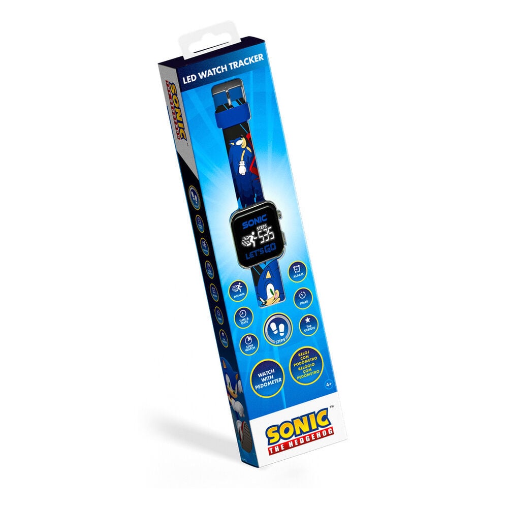 Reloj led multifuncion Sonic the Hedgehog Frikytopia