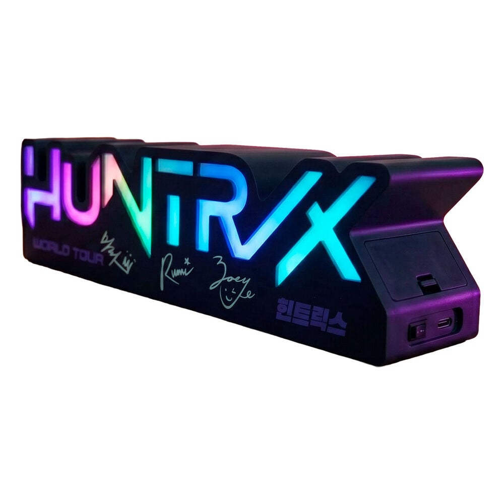 KPop Demon Hunters Lámpara Huntr/x Logo