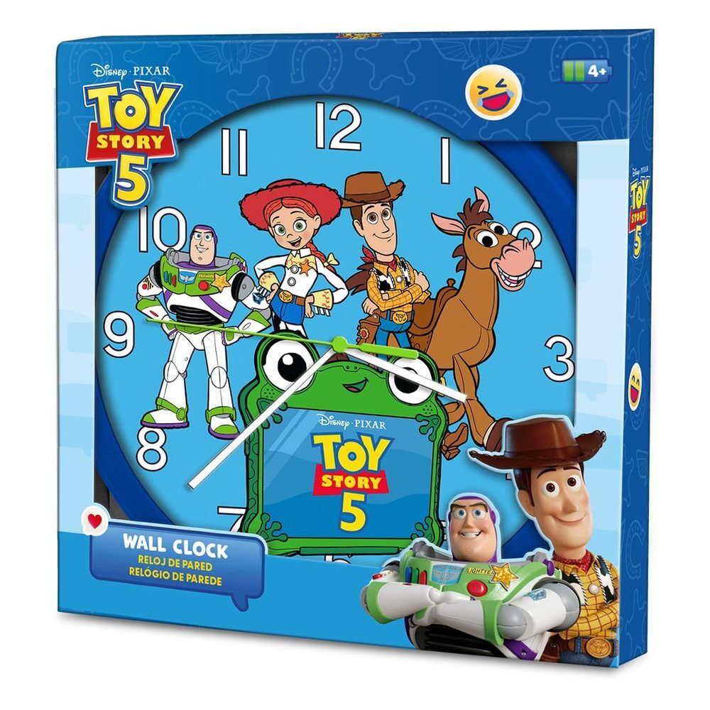 Relógio de parede Toy Story Disney Pixar Frikytopia