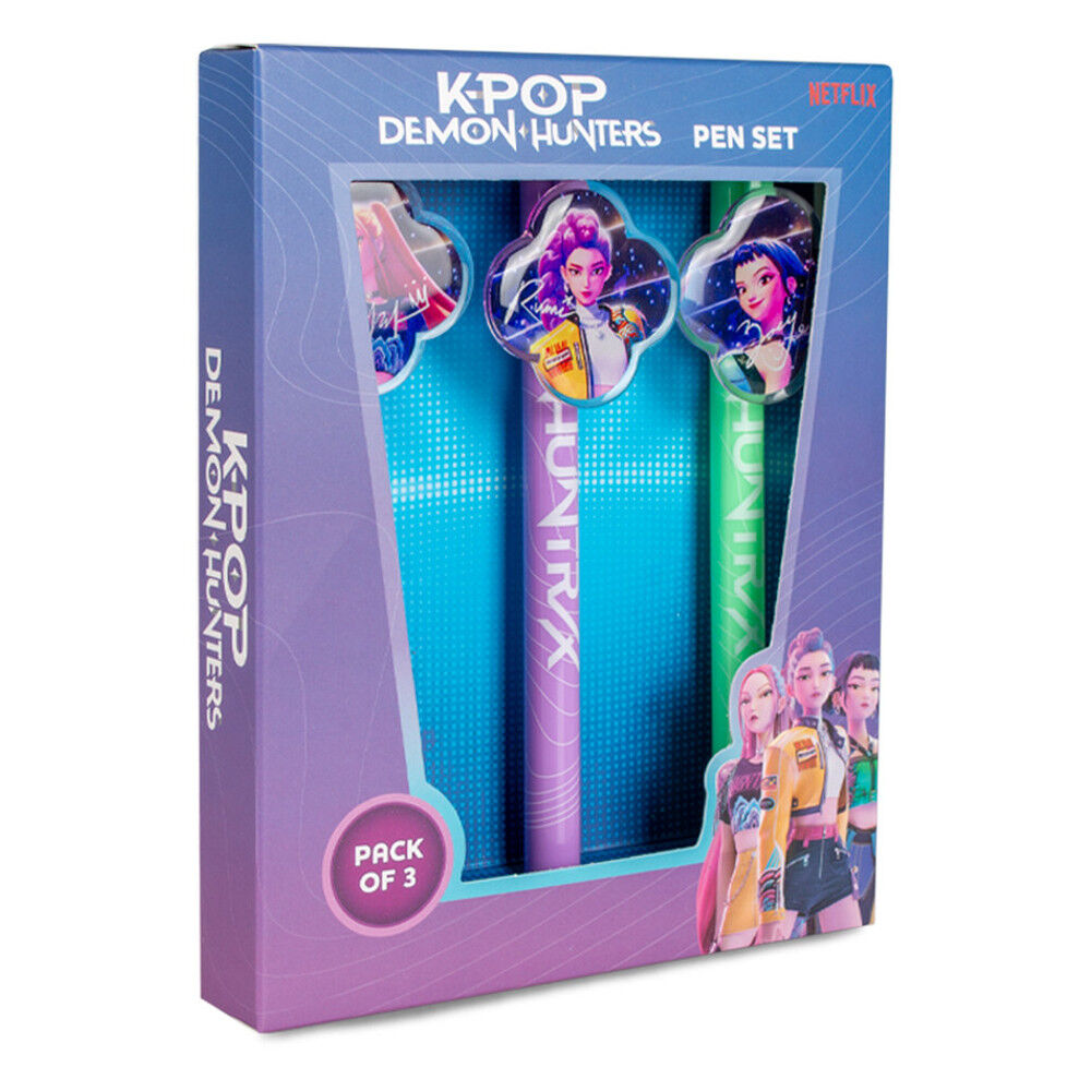 KPop Demon Hunters Packs de 3 Bolígrafos
