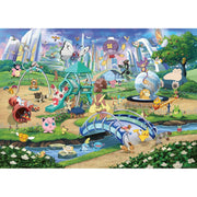 Puzzle Eevee y el Parque Pokemon Breakout 1 1000pzs