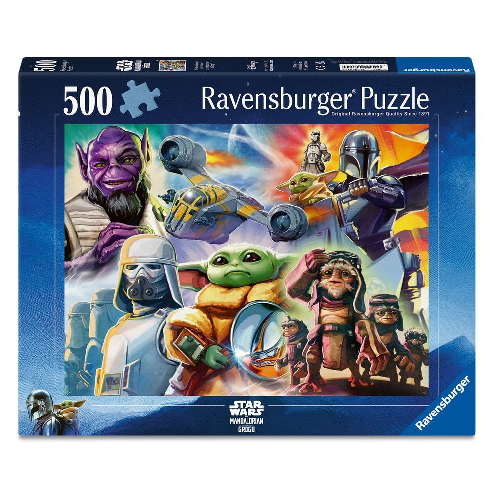 The Mandalorian y Grogu Puzzle (500 Piezas)
