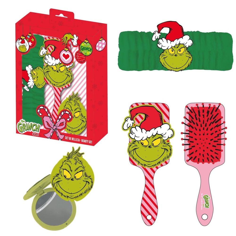 Conjunto de cuidado pessoal Grinch Frikytopia