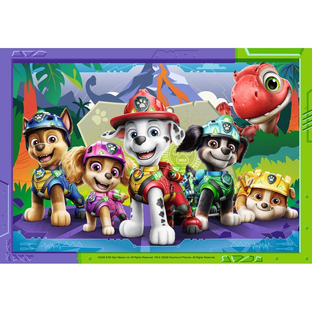 Puzzle Dino Movie Patrulla Canina Paw Patrol 2x12pzs