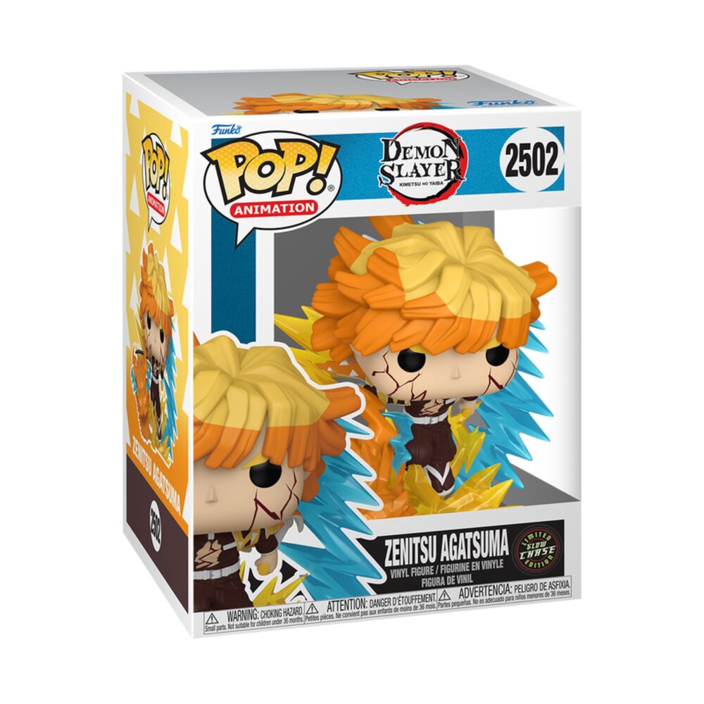 Figura POP Premium Demon Slayer Zenitsu Agatsuma Glow Chase Frikytopia