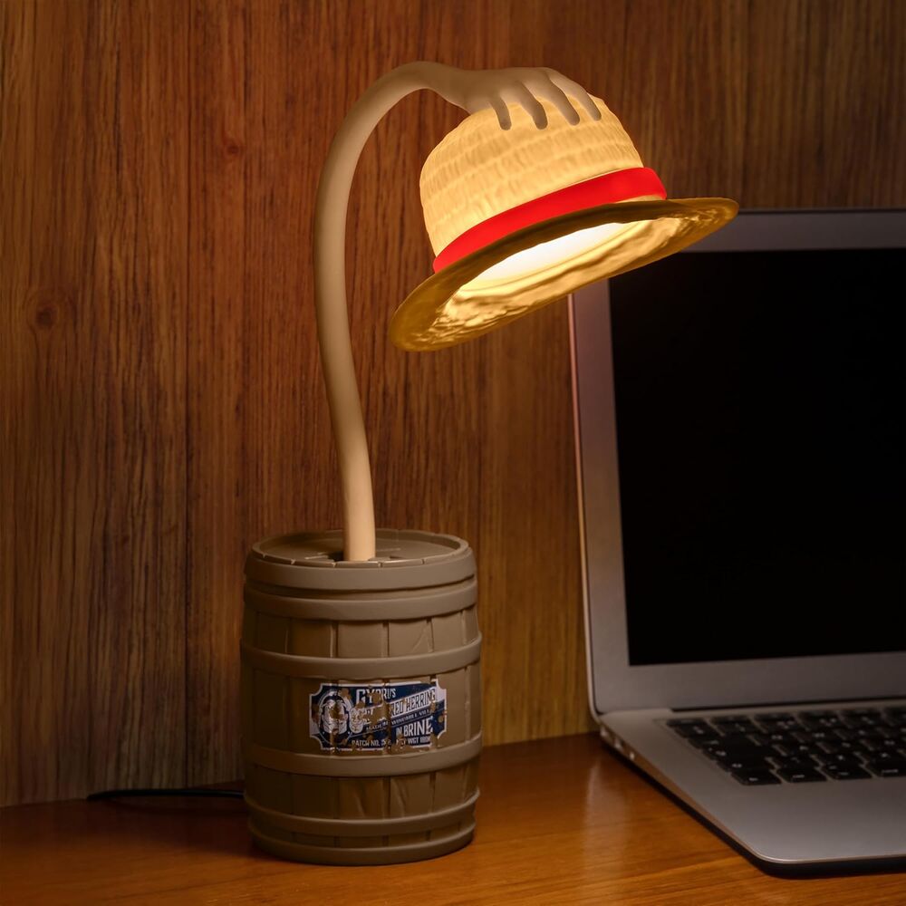 One Piece Lámpara USB Straw Hat 28 cm