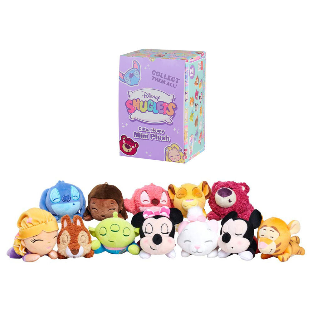 Disney Snuglets Figuras de Peluche Blind Box Surtido (12)