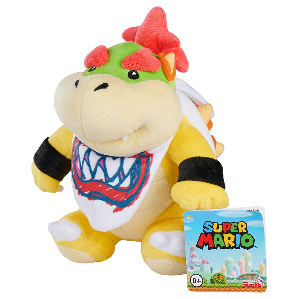 Super Mario Peluche Bowser Jr. 22cm