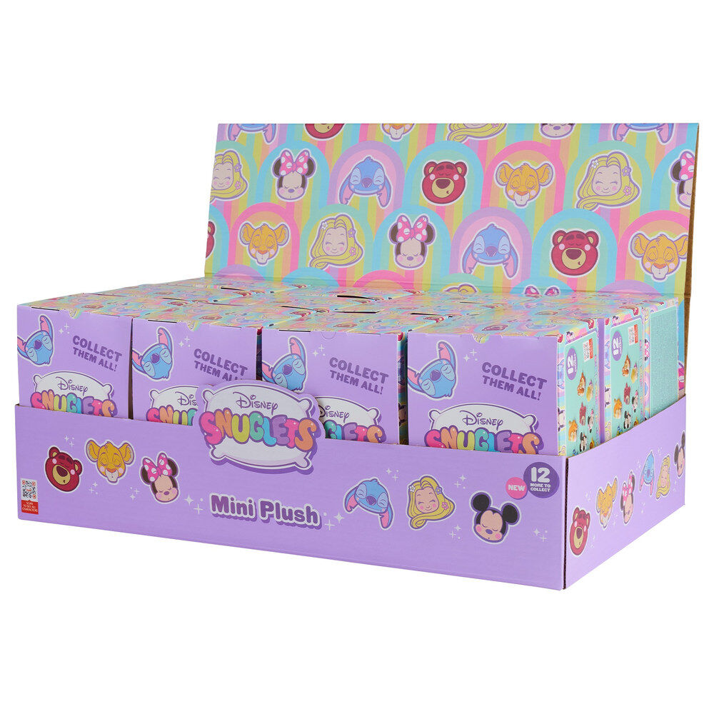 Disney Snuglets Figuras de Peluche Blind Box Surtido (12)