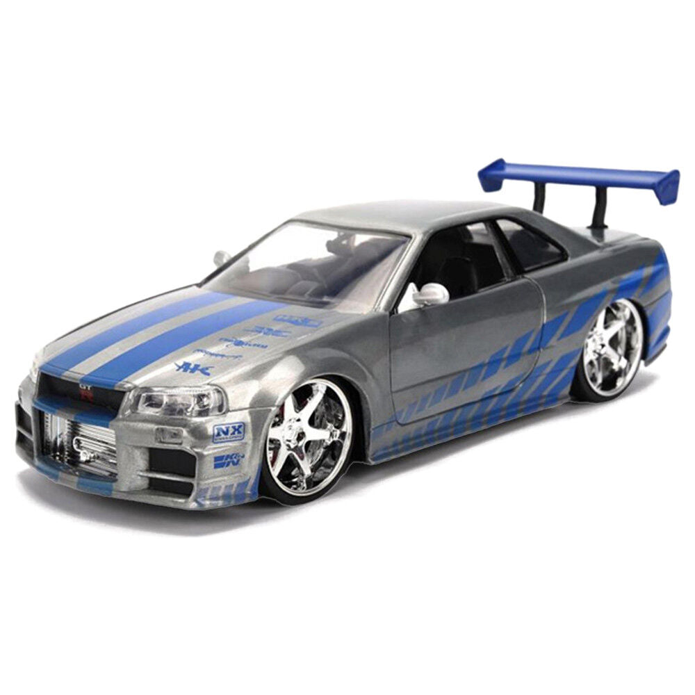 A Todo Gas Diecast Vehículo 1:24 Anniversary Nissan Skyline 19 cm