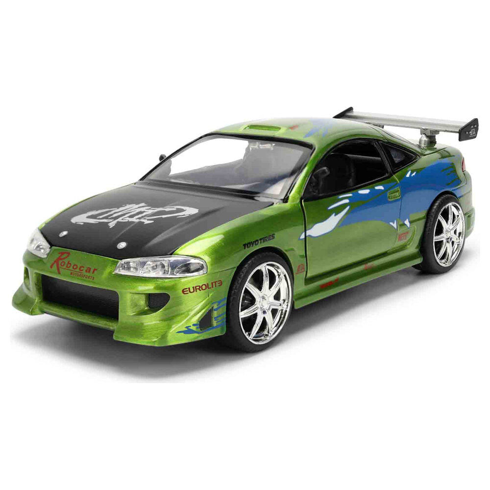 A Todo Gas Diecast Vehículo 1:24 Anniversary Mitsubishi 19 cm