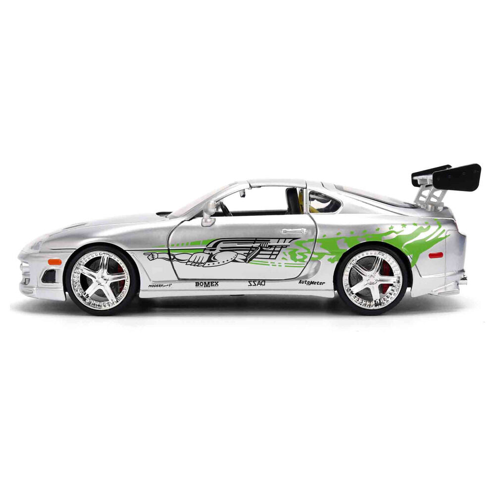 A Todo Gas Diecast Vehículo 1:24 Anniversary Brian's Toyota 19 cm