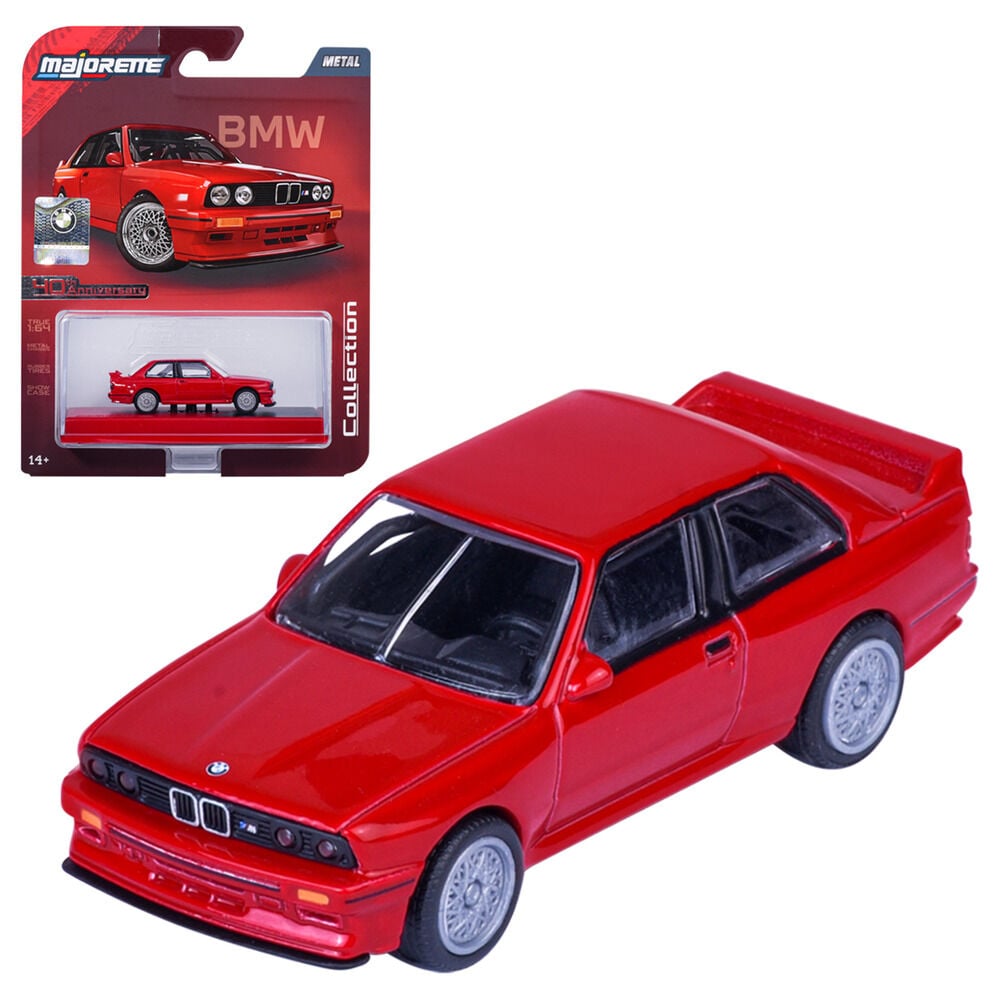 Coche coleccion 1986 BMW M rojo Frikytopia