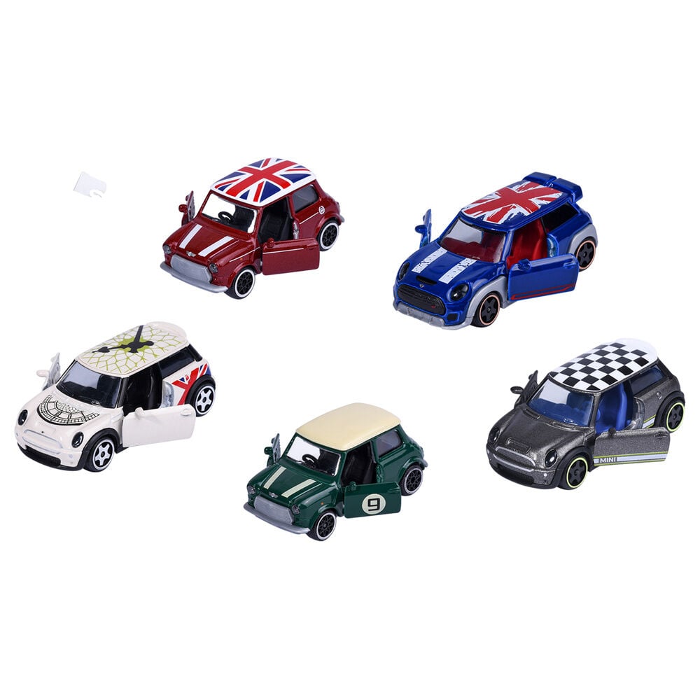 Conjunto 5 carros Mini