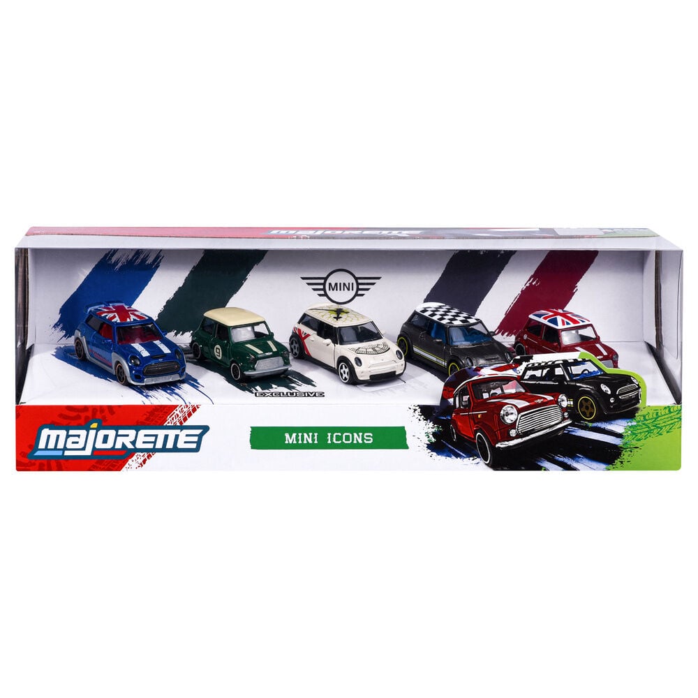 Conjunto 5 carros Mini