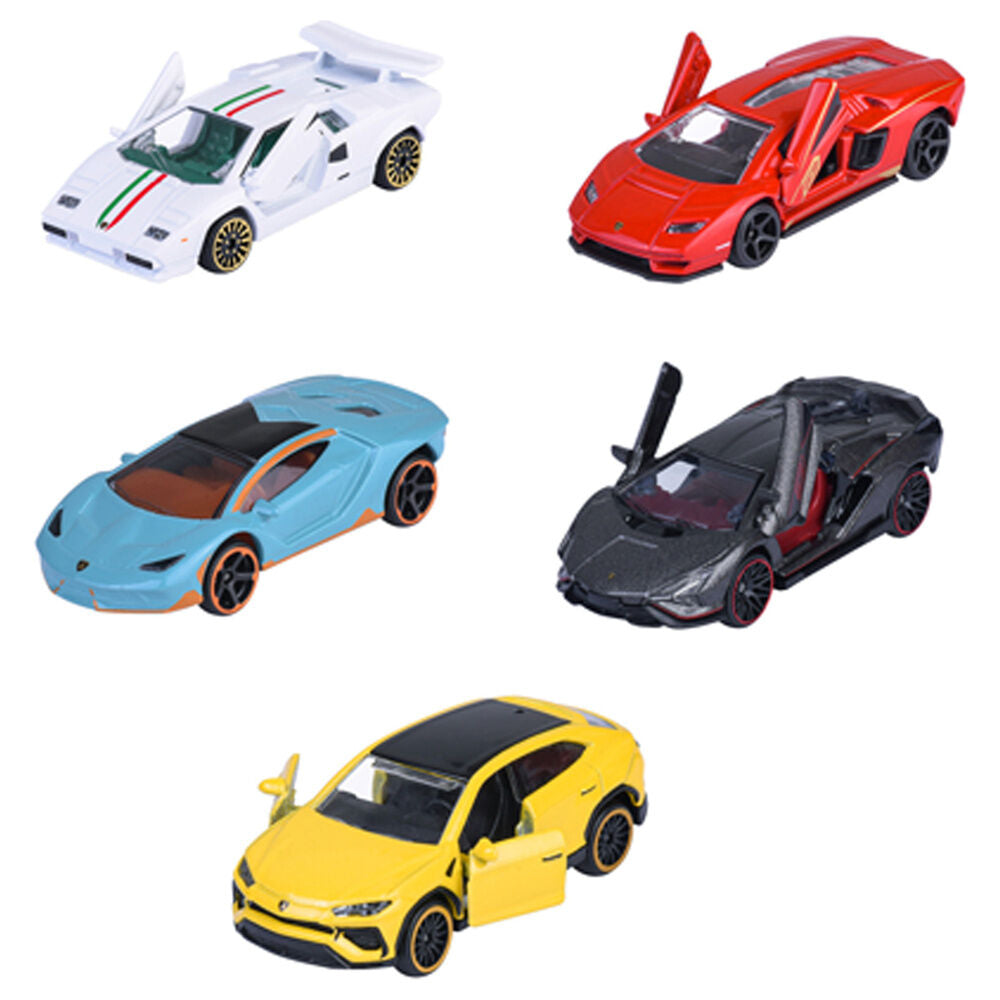 Set 5 coches Lamborghini